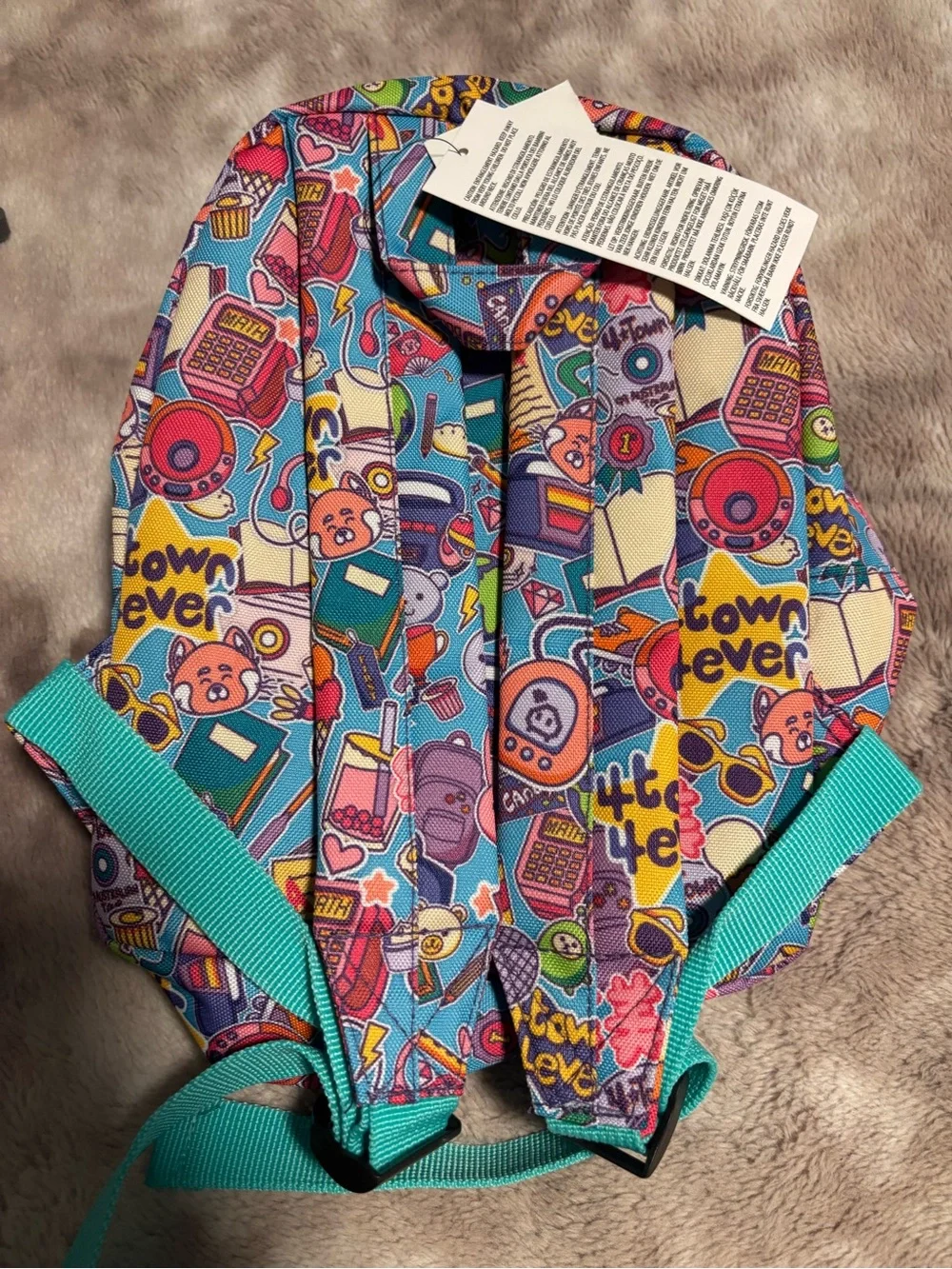 Disney Parks Loungefly Whatever Forever Mini Backpack NWT